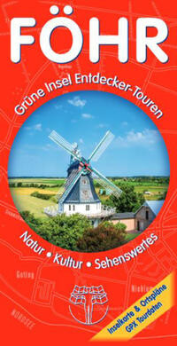 Föhr 1:25.000 - Touristische Karte mit Ortsplänen, GPX Rad- und Wandertouren