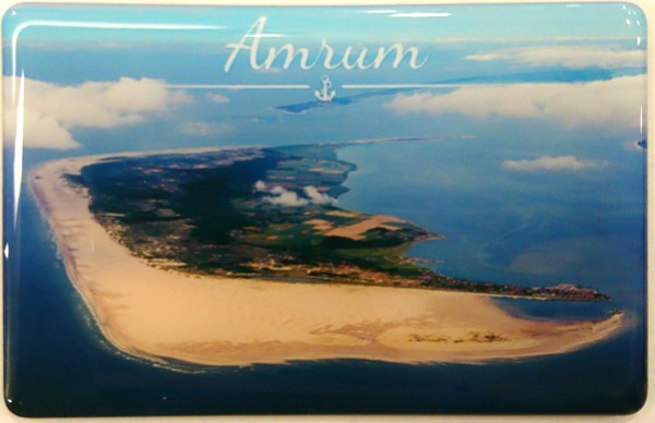 Flexi-Magnet Amrum Luftbild