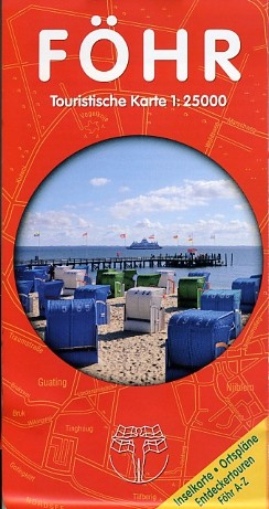 Föhr – Touristische Karte 1:25.000
